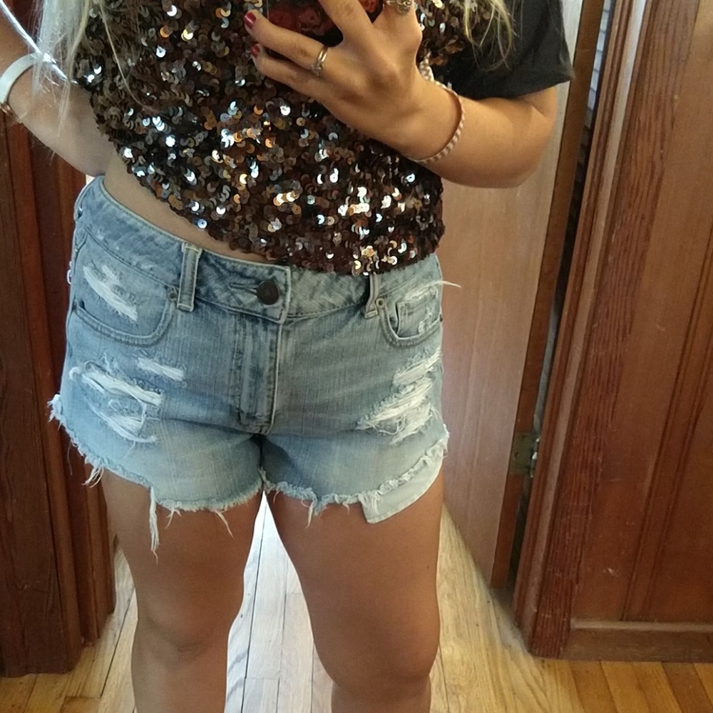 American Eagle High Wasted Shorts